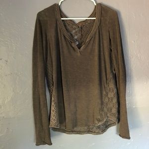 Free People Long Sleeve Shirt